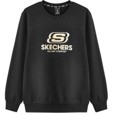 Skechers Sweatshirt Unisex Carbon Black Carbon Black-0018, S