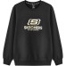 Skechers Sweatshirt Unisex Carbon Black Carbon Black-0018, S