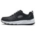 Skechers Cushioning, Wear Resistant Low Top Casual Shoes Women's Black Черный, 37.5