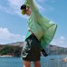 Skechers Breathable Quick Dry Sun Protection Clothing Unisex Lichen Green Земля Зеленая, M