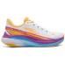 Skechers WOMEN'S GO Series Cushioning Breathable Coverage Support Low-Top Casual Running Shoes Women's White Orange Белый, 38