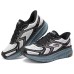 Skechers MEN'S GO Cushioned Slip-Resistant Low-Top Casual Shoes Men's White Black Черно-белый, 42
