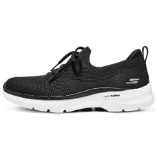 Skechers Go Walk 6 Hyper Burst 'Black White' Women's 35