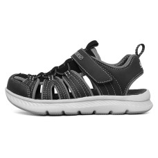 Skechers C Flex Sandal Slip Resistant, Abrasion Resistant, Breathable Children's Sandals Black Gray Teenagers 30