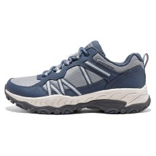 Skechers Grand Peak - Trail Bound Cushioning Anti-Slip And Wear-Resistant Low-Top Outdoor Shoes Women's Blue Gray Blue Gray, 37