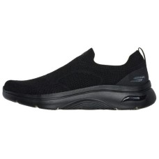 Skechers Go Walk Arch Fit Anti Slip Wear Resistant Low Top Casual Shoes Men's Black Черный, 42.5