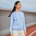 Skechers Sweatshirts Women's Moon White Blue Moon White Blue, S