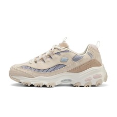 Skechers D'LITES Breathable Lightweight Low-Top Chunky Sneakers Women's Orange Оранжевый, 39