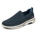 Skechers Go Walk 5 Cushioned Anti-Slip Wear-Resistant Breathable Lightweight Low-Top Casual Shoes Men's Blue 42.5