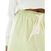 ASOS DESIGN pull on trousers with contrast panel in lime Зеленый, S - US 4-6
