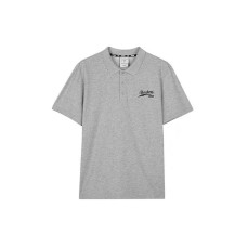 Skechers Polo Shirt Men's Medium Heather Gray Medium Heather Gray 004F, M