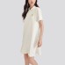 Skechers Short-Sleeved Dresses Women's Marshmallow White Marshmallow white 0074, XL