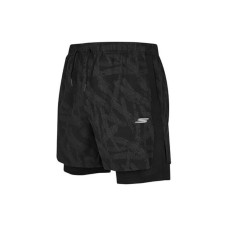 Skechers Casual Shorts Men's Black Graffiti All Over Print Black Graffiti All Over Print, L