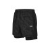 Skechers Casual Shorts Men's Black Graffiti All Over Print Black Graffiti All Over Print, L