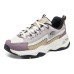 Skechers Dlites 1.0 'Mauve Yellow White' Women's Grape Pop, 36.5