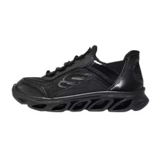 Skechers Kids Abrasion-Resistant Slip-Resistant Low-Top Casual Running Shoes All Black/BBK Kids' All black/BBK, 32