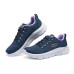 Skechers Go Walk Fle Anti Slip Wear Resistant Low Top Running Shoes Women's Blue Синий, 38.5