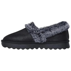 Skechers Slip-Resistant Warm Low-Top Casual Shoes Women's Black Черный, 36