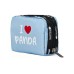 Skechers LeSportsac Collaboration Fabric Clutch Makeup Bag Medium Size Unisex Blue Panda Blue Panda, Medium Size