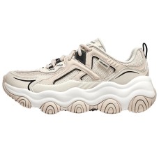 Skechers Rover X Chunky Sneakers Women's Low-Top Beige 36