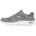 Skechers Go Walk Hyper Burst Cushioned Slip Resistant Abrasion Resistant Low Top Casual Shoes Men's Light Gray 41