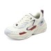Skechers Cushioning Wear-Resistant Low-Top Chunky Sneakers Women's White Белый, 39.5