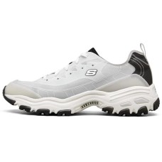 Skechers D Lites 1.0 Low Running Shoes White/Black 43
