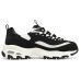 Skechers D'LITES 'White Black' Women's 37