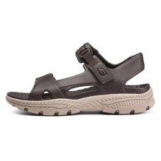 Skechers CRESTON ULTRA Beach Sandals Men's Chocolate Коричневый, 43
