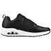 Skechers Uno Sol Cushioning Wear Resistant Low Top Casual Shoes Men's Black 39.5