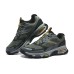 Skechers Cushioned Slip-Resistant Lightweight Low-Top Casual Shoes Men's Black Green Черно-зеленый, 42