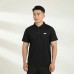 Skechers Polo Shirt Men's Meteorite Black Черный, 2XL