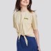 Skechers Drop Shoulder Sleeve T Shirt Women's Irish Cream Бежевый, 2XL