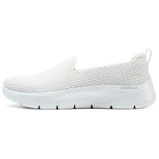 Skechers Cushioning Wear-Resistant Low-Top Casual Shoes Women's White Белый Желтый, 37