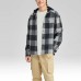 Skechers Alloy Grey Plaid Men's Alloy Gray Plaid/03MM, S