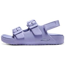 Skechers Rubber Sole Slip-Resistant Slide Slippers Women's Purple 36