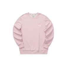 Skechers Colorful Sweatshirt Unisex Gray Pink-01NX, L