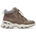Skechers Big Lug Anti Slip Wear Resistant Mid Top Casual Shoes Women's Brown Коричневый, 35