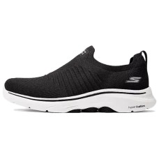 Skechers GO WALK 1 Slip-Resistant Breathable Support Low-Top Casual Shoes Men's Black Черный, 43