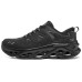 Skechers Anti-Slip Wear-Resistant Low-Top Running Shoes Men's All Black Черный, 43.5