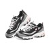 Skechers D'Lites 1.0 'Black White Gray' Women's 35.5