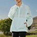 Skechers UV Protection Sun Protection Clothing Unisex Refreshing Blue Ice Cool Blue/01US, XL