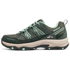 Skechers Trego Cushioning Anti-Slip And Wear-Resistant Low-Top Sports Casual Shoes Women's Olive Green 35.5
