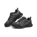 Skechers Slip-Resistant Breathable Low-Top Chunky Sneakers Men's Black Серый, 45.5