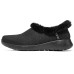 Skechers Slip Ins Anti-Slip Wear-Resistant Low-Top Casual Shoes Women's All Black Черный, 39