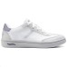 Skechers Modern Comfort Anti Slip Wear Resistant Low Top Skateboard Shoes Women's White Gray Purple White Gray Purple, 37.5