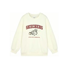 Skechers Sweatshirt Sweatshirt Cream Beige White Kids' Cream Beige/00NA, 130