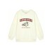 Skechers Sweatshirt Sweatshirt Cream Beige White Kids' Cream Beige/00NA, 130