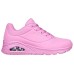 Skechers Uno - Stand On Air Cushioning Anti-Slip And Wear-Resistant Low-Top Casual Shoes Women's Pink 37