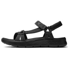 Skechers Go Walk 5 Strap Sandals Women's Black Black, 39